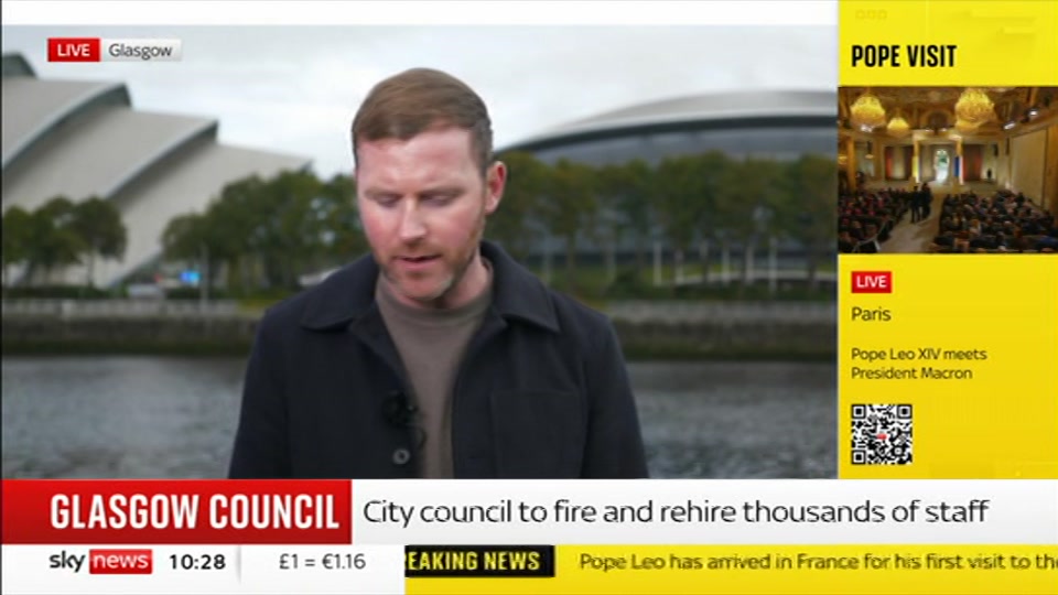 Broadcast still at 28m. Sky News, Sky News Today with Sam Washington, 25 September 2026.