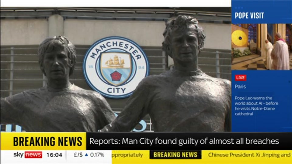Still from Sky News at 4:00
