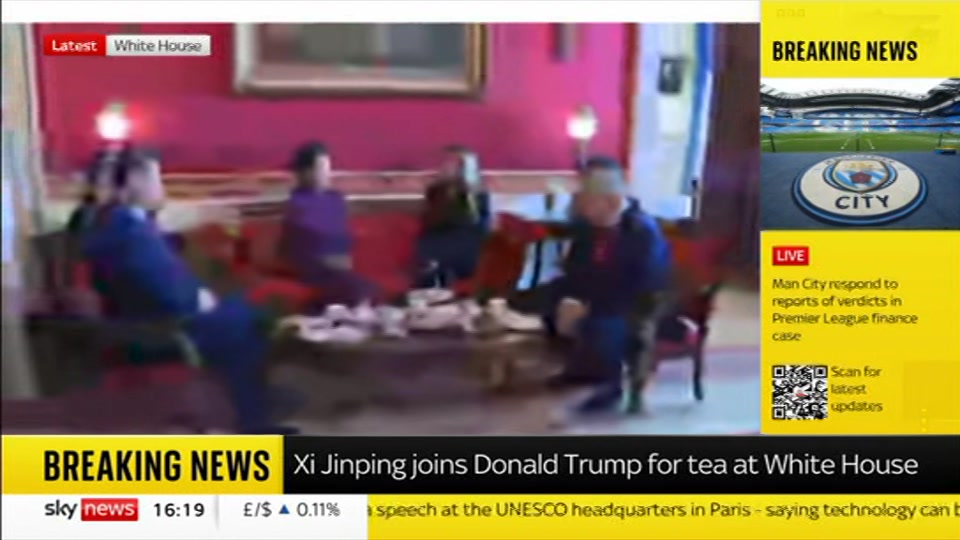 Broadcast still at 19m 30s. Sky News, Sky News Today, 25 September 2026.