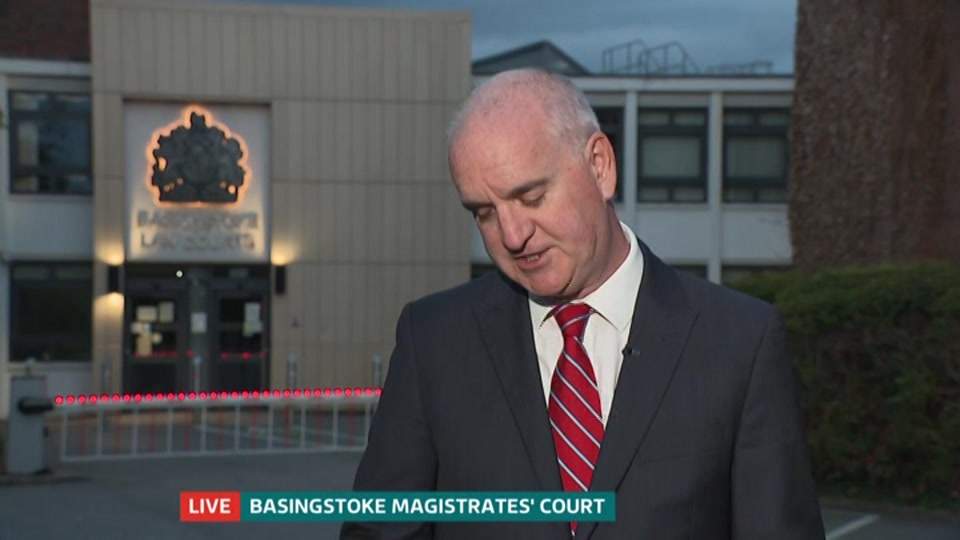 Broadcast still at 40m 30s. ITV, ITV Evening News, 25 September 2026.