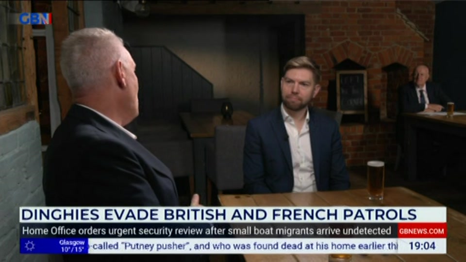 Still from GB News at 4:30