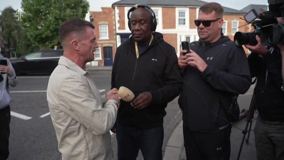 Broadcast still at 19m. Channel 4, Channel 4 News, 25 September 2026.