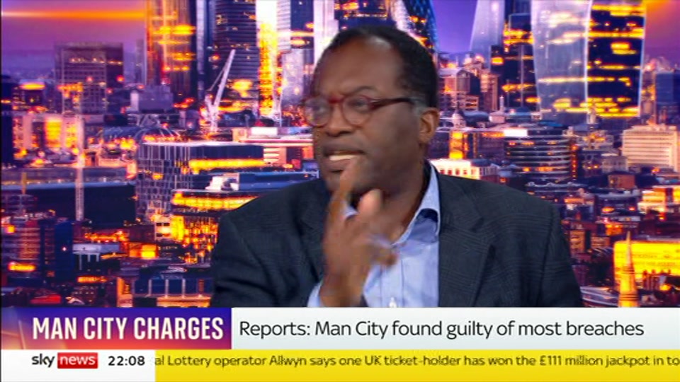Still from Sky News at 8:00