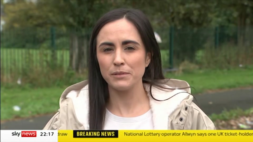 Still from Sky News at 17:30