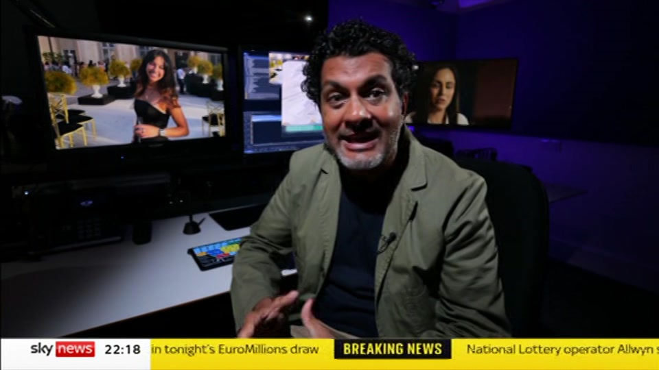 Still from Sky News at 18:00