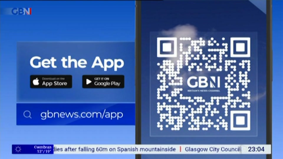 Still from GB News at 4:30