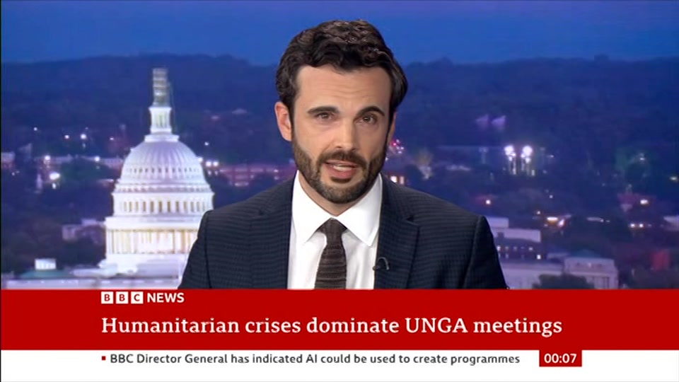 Still from BBC News at 7:30