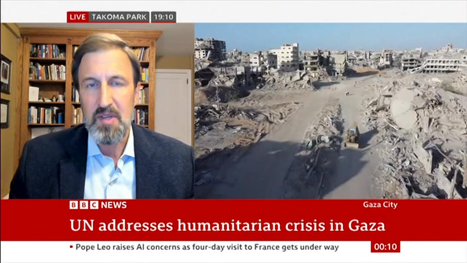 Still from BBC News at 10:30