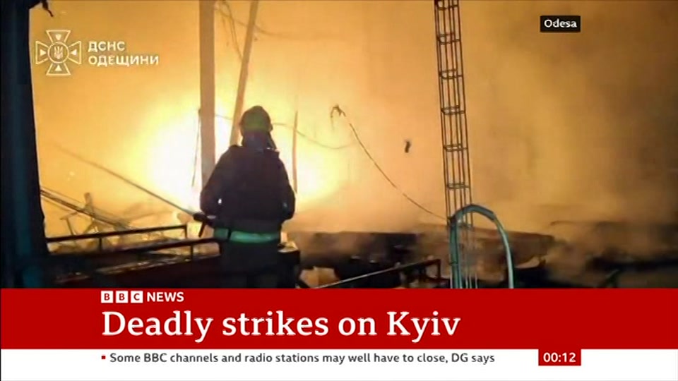Still from BBC News at 12:30