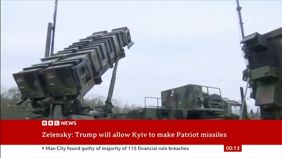 Broadcast still at 13m. BBC News, 25 September 2026.