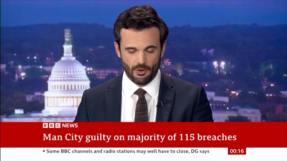 Still from BBC News at 16:00