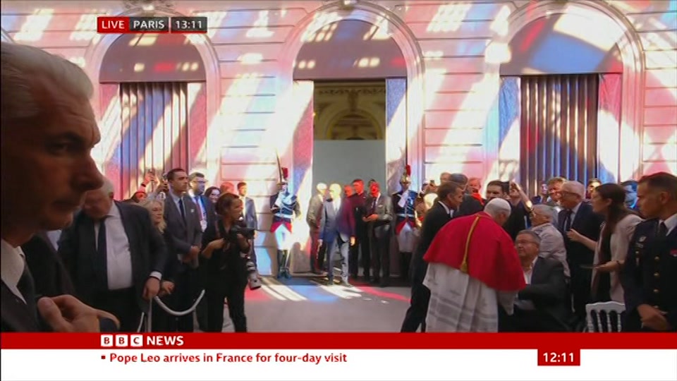 Still from BBC News at 11:30
