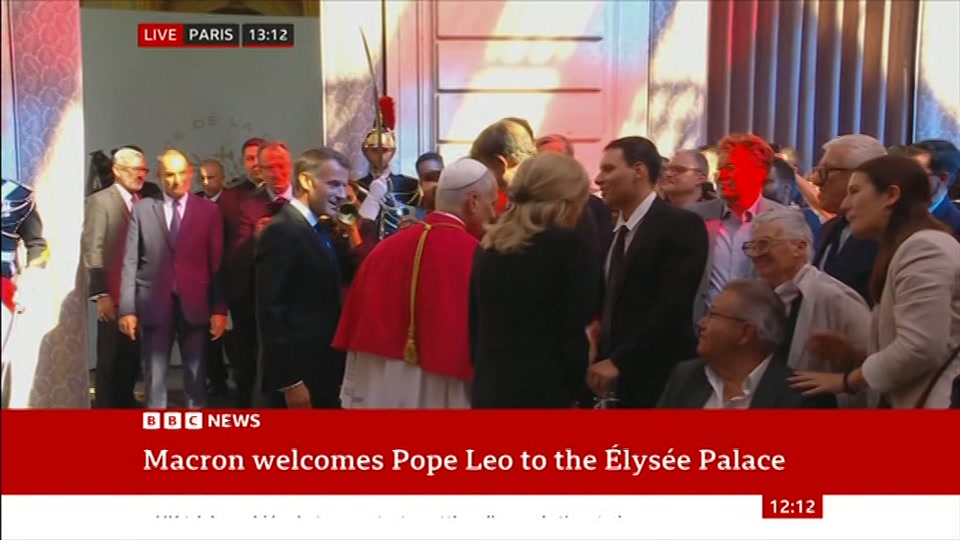 Still from BBC News at 12:00
