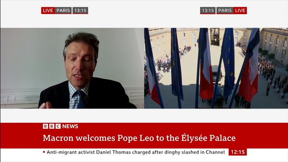 Still from BBC News at 15:00