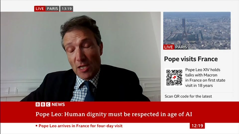Still from BBC News at 19:00