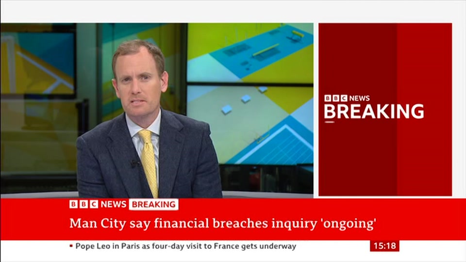 Still from BBC News at 18:00