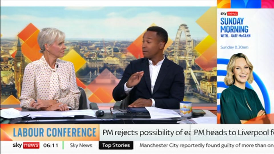 Still from Sky News at 11:30