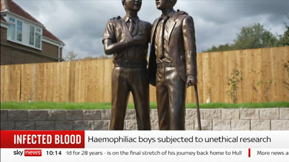 Still from Sky News at 14:00