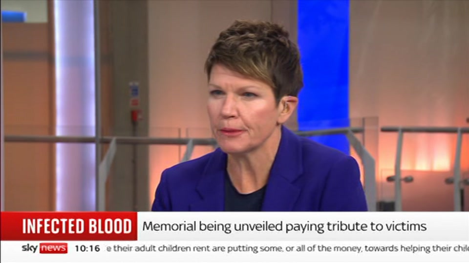 Still from Sky News at 16:00
