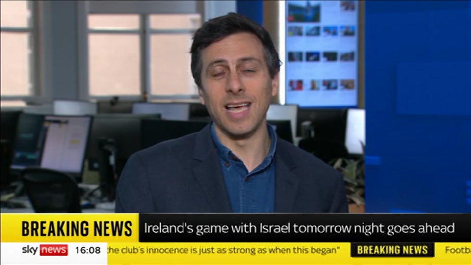 Still from Sky News at 8:00