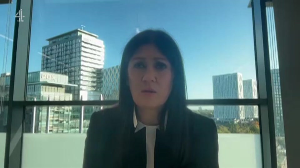 Broadcast still at 3m 30s. Channel 4, Channel 4 News, 26 September 2026.