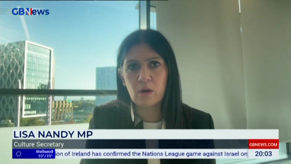 Broadcast still at 3m. GB News, New: The Saturday Five Extra, 26 September 2026.