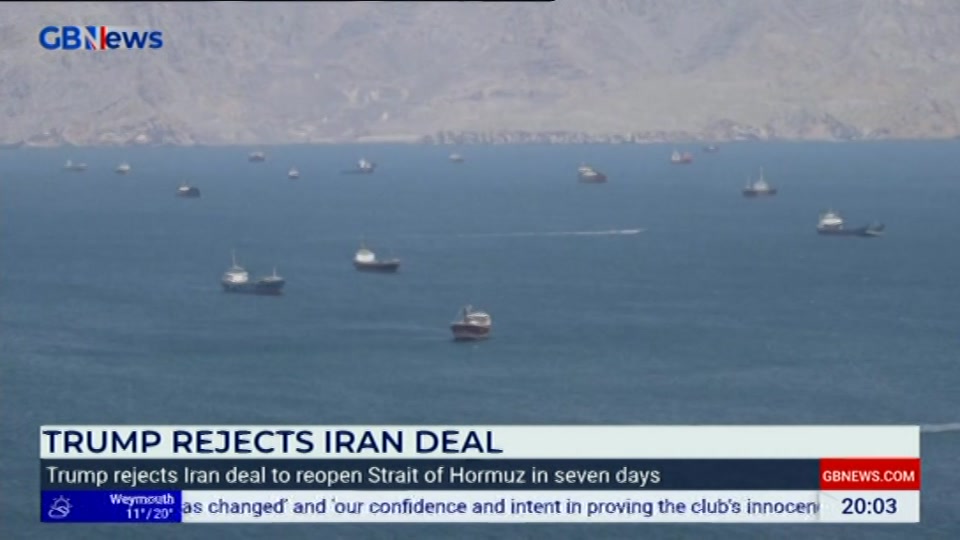 Still from GB News at 3:30