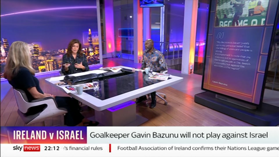 Still from Sky News at 12:30