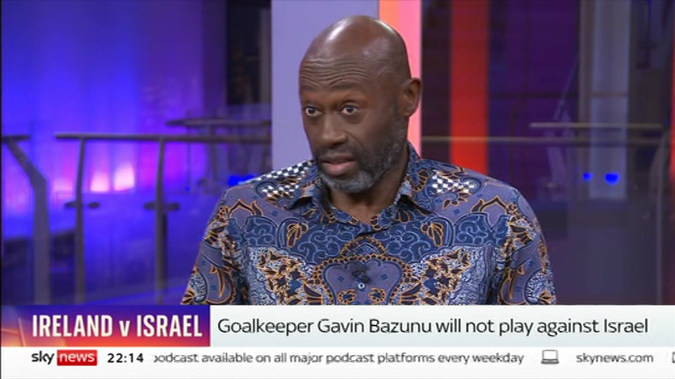 Still from Sky News at 14:00