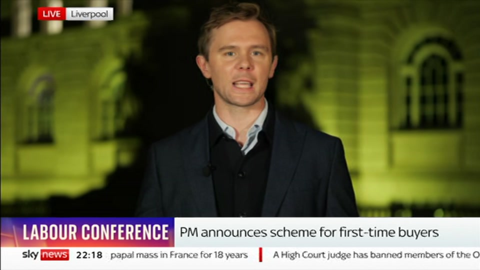 Still from Sky News at 18:00