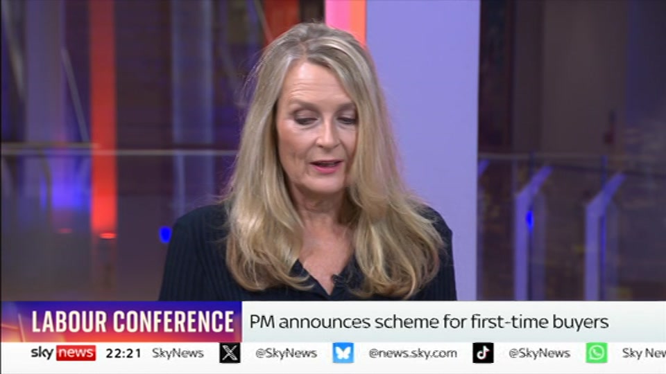 Broadcast still at 21m 30s. Sky News, The Wrap With Gillian Joseph, 26 September 2026.