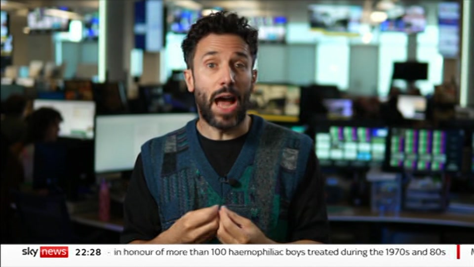 Broadcast still at 28m. Sky News, The Wrap With Gillian Joseph, 26 September 2026.