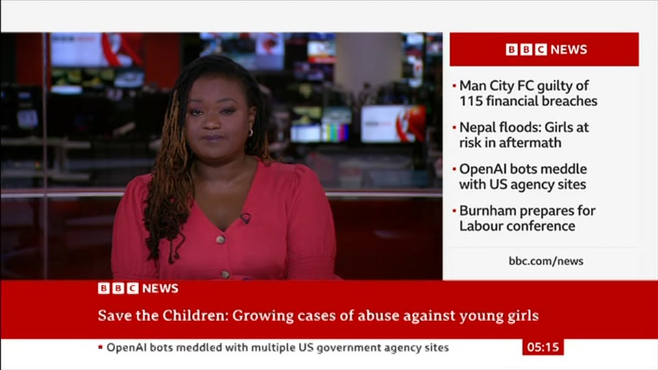 Still from BBC News at 15:00