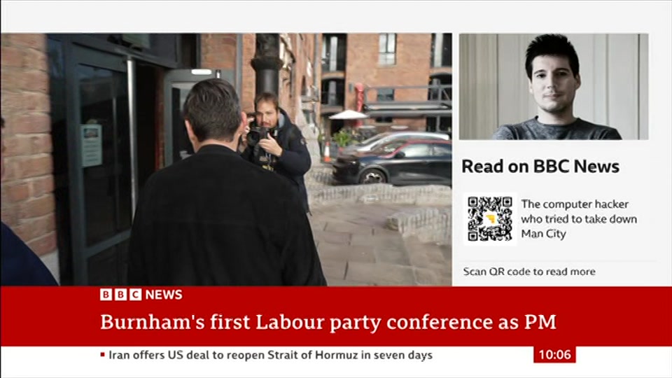 Still from BBC News at 6:00