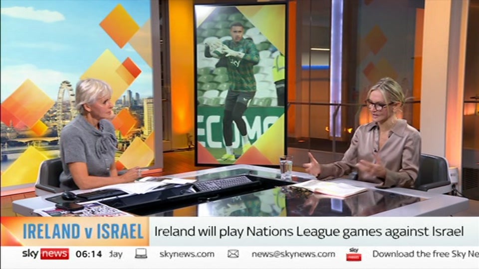 Still from Sky News at 14:00
