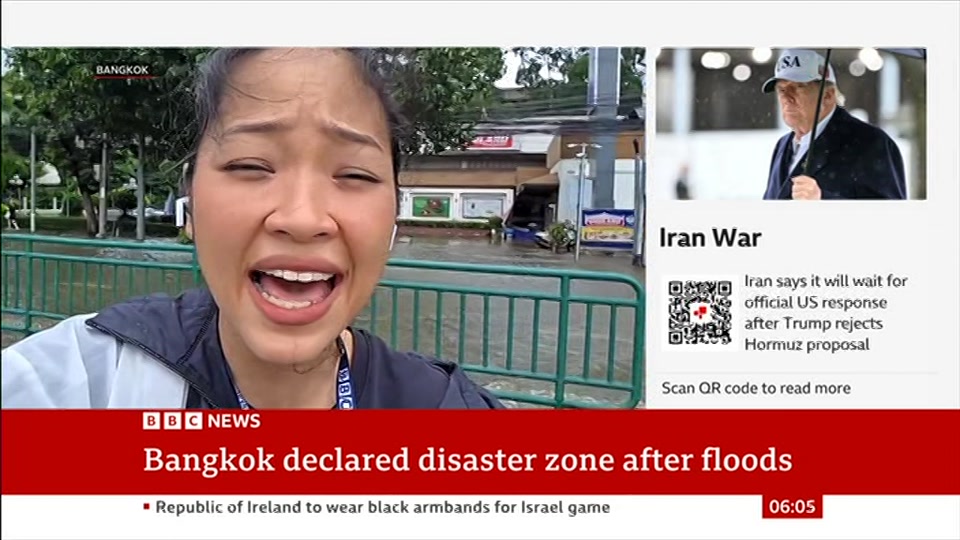 Broadcast still at 5m. BBC News, 27 September 2026.