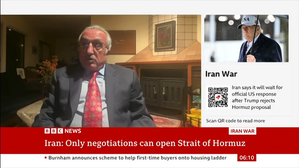 Broadcast still at 10m 30s. BBC News, 27 September 2026.