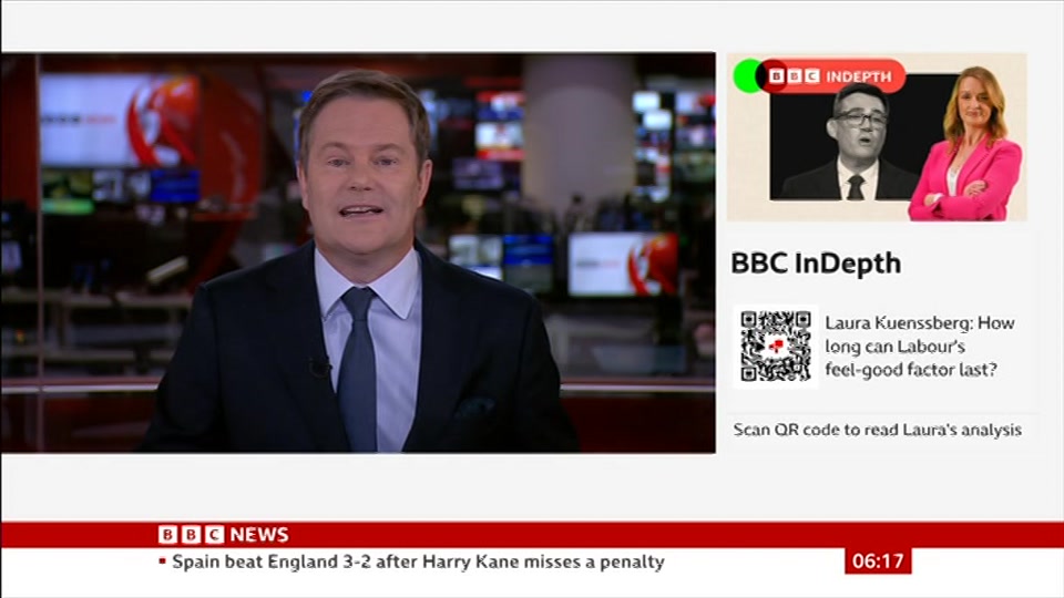 Still from BBC News at 17:00