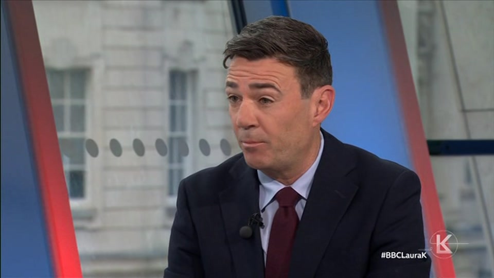 Broadcast still at 30m. BBC One, Sunday with Laura Kuenssberg, 27 September 2026.