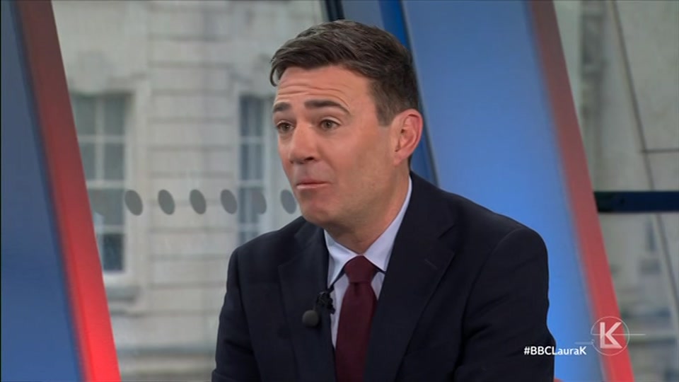 Broadcast still at 31m. BBC One, Sunday with Laura Kuenssberg, 27 September 2026.