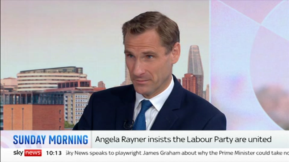 Still from Sky News at 13:30