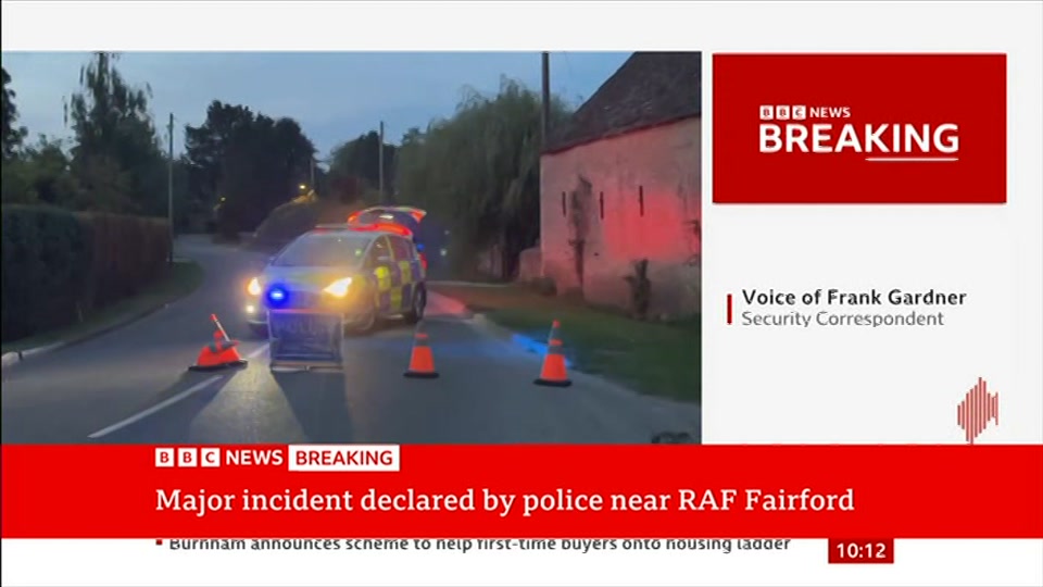Broadcast still at 12m 30s. BBC News, 27 September 2026.