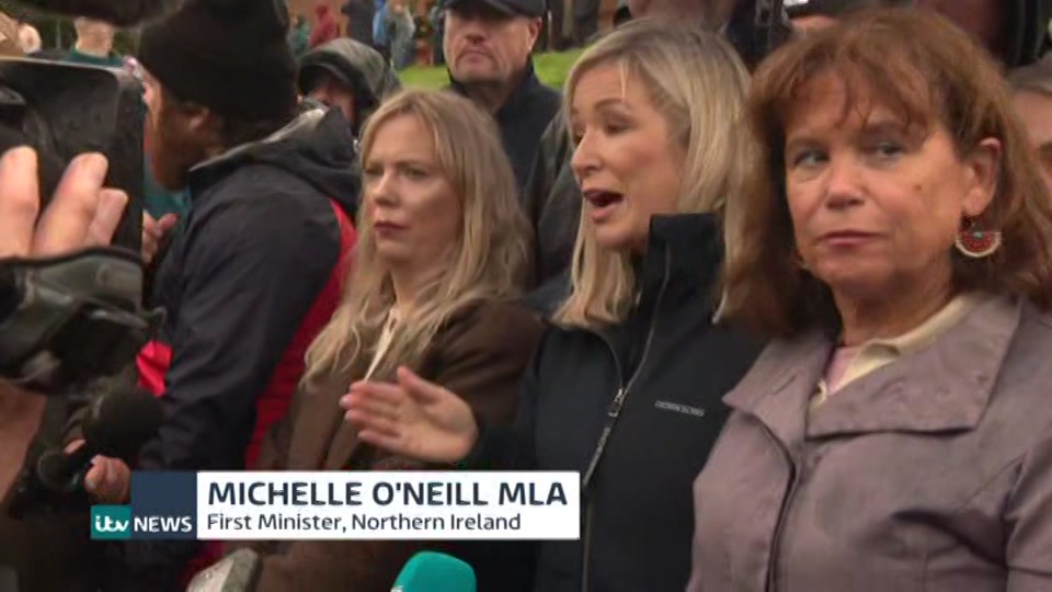 Broadcast still at 2m. ITV, ITV News, 27 September 2026.