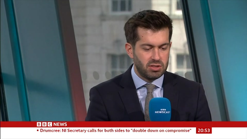 Still from BBC News at 23:00