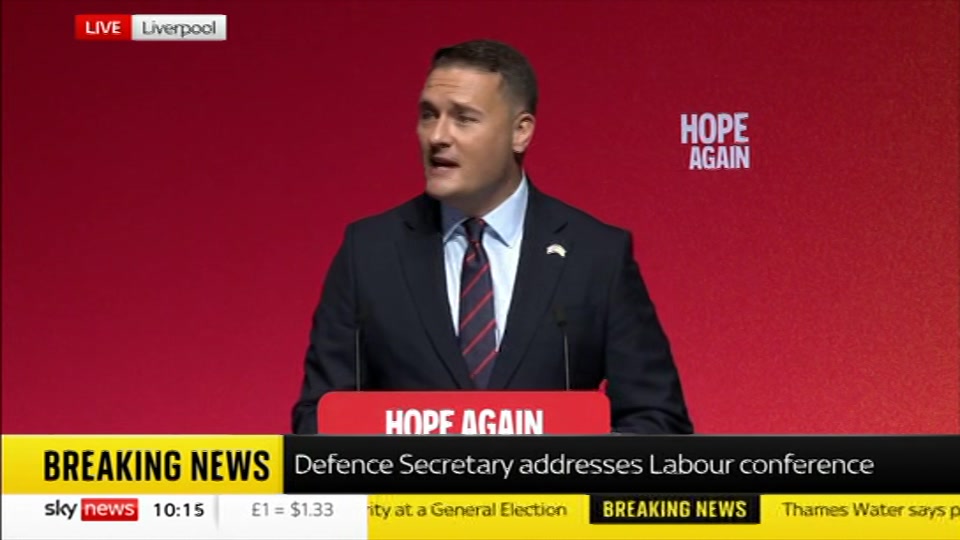 Broadcast still at 15m. Sky News, Sky News Today with Gareth Barlow, 28 September 2026.