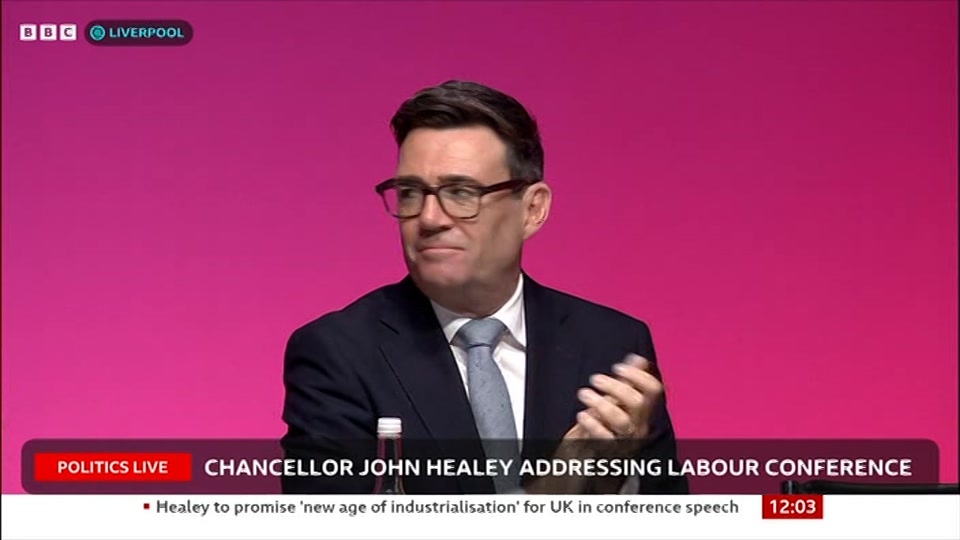 Still from BBC News at 3:00