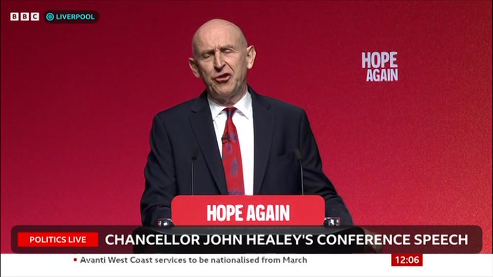 Still from BBC News at 6:00