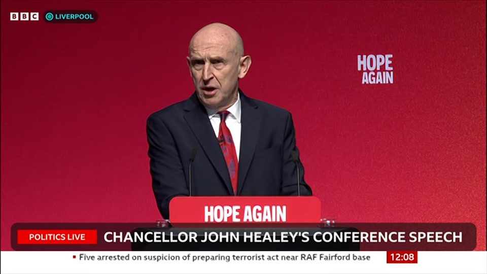 Still from BBC News at 8:30