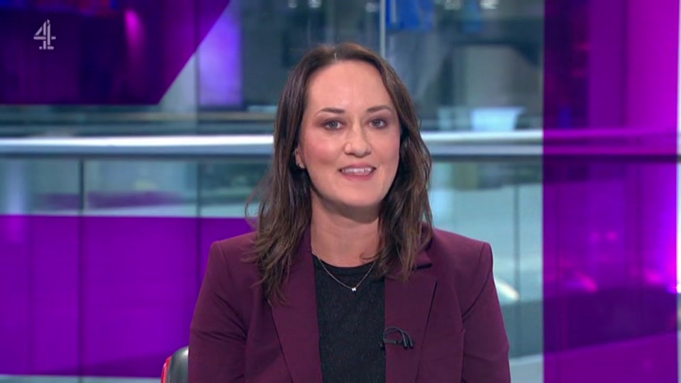 Broadcast still at 2m. Channel 4, Channel 4 News Summary, 28 September 2026.
