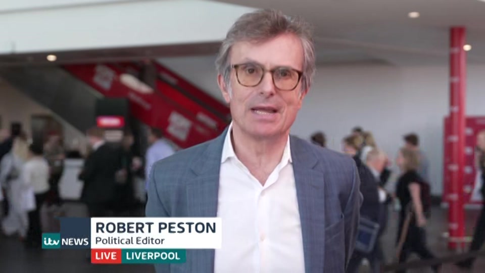 Broadcast still at 8m 30s. ITV, ITV Lunchtime News, 28 September 2026.